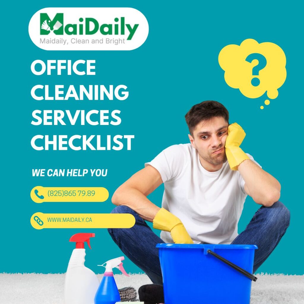 Office Cleaning Services Checklist