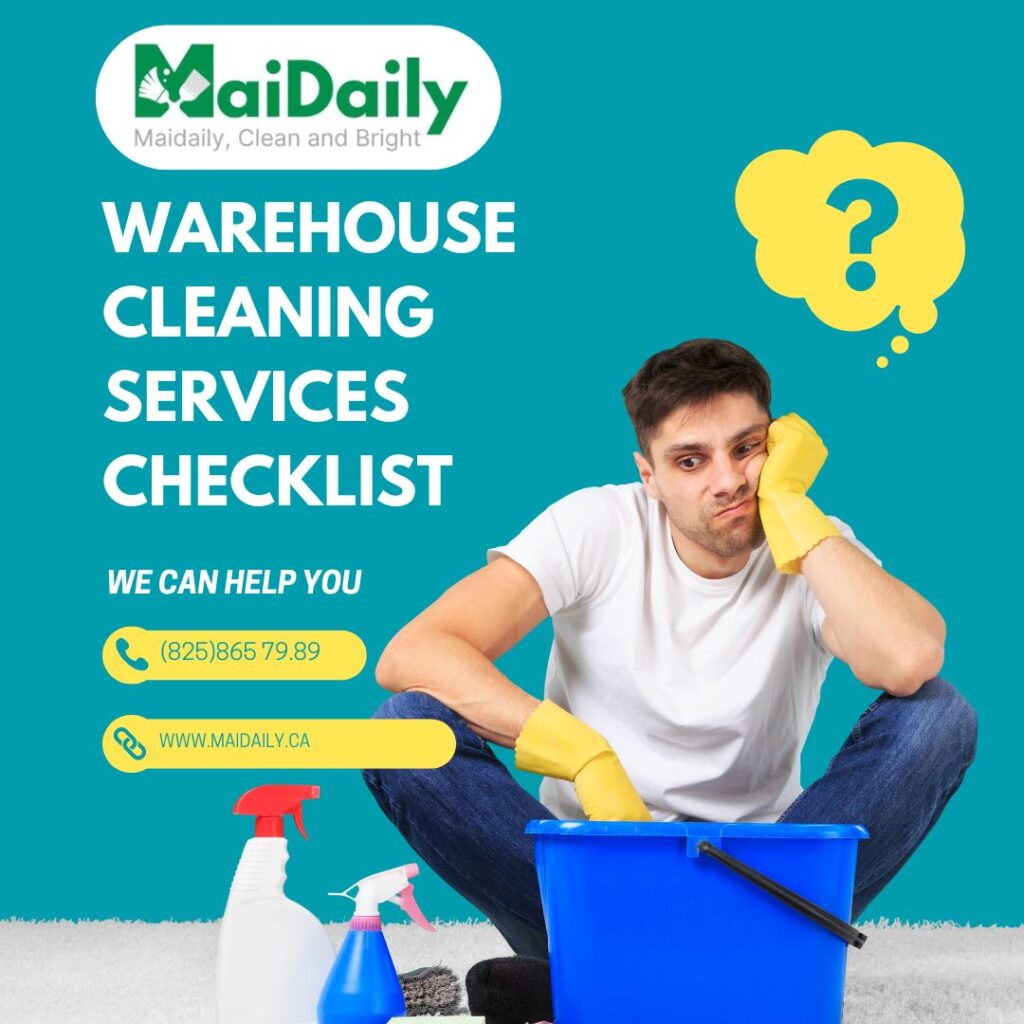 Warehouse Cleaning Services Checklist