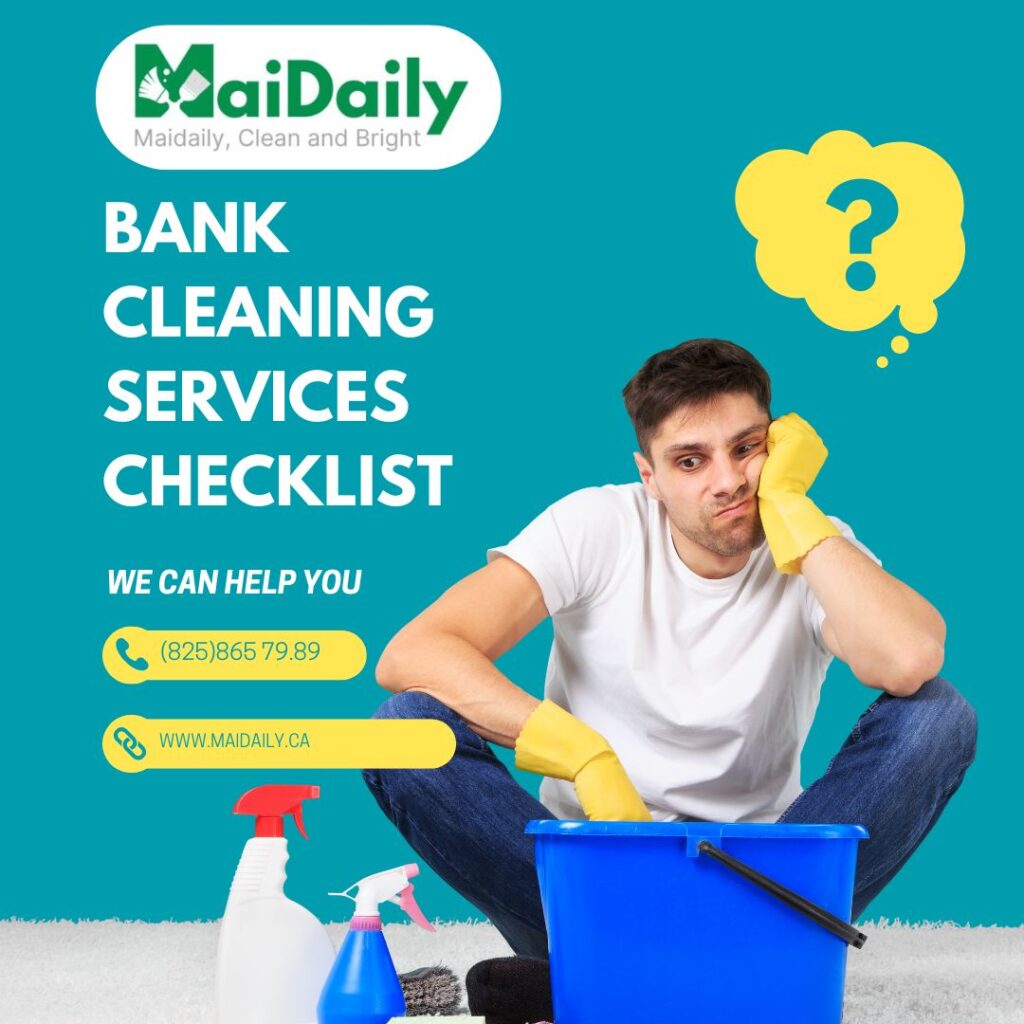 Bank Cleaning Services Checklist