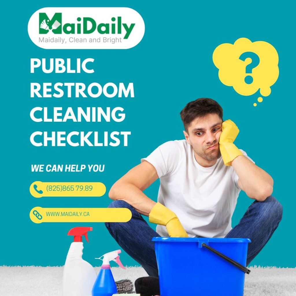 Public Restroom Cleaning Checklist