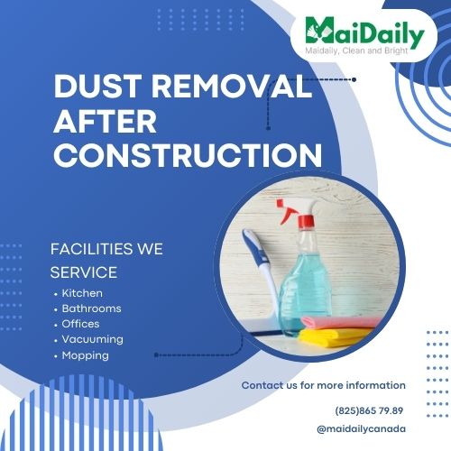 Dust removal after construction