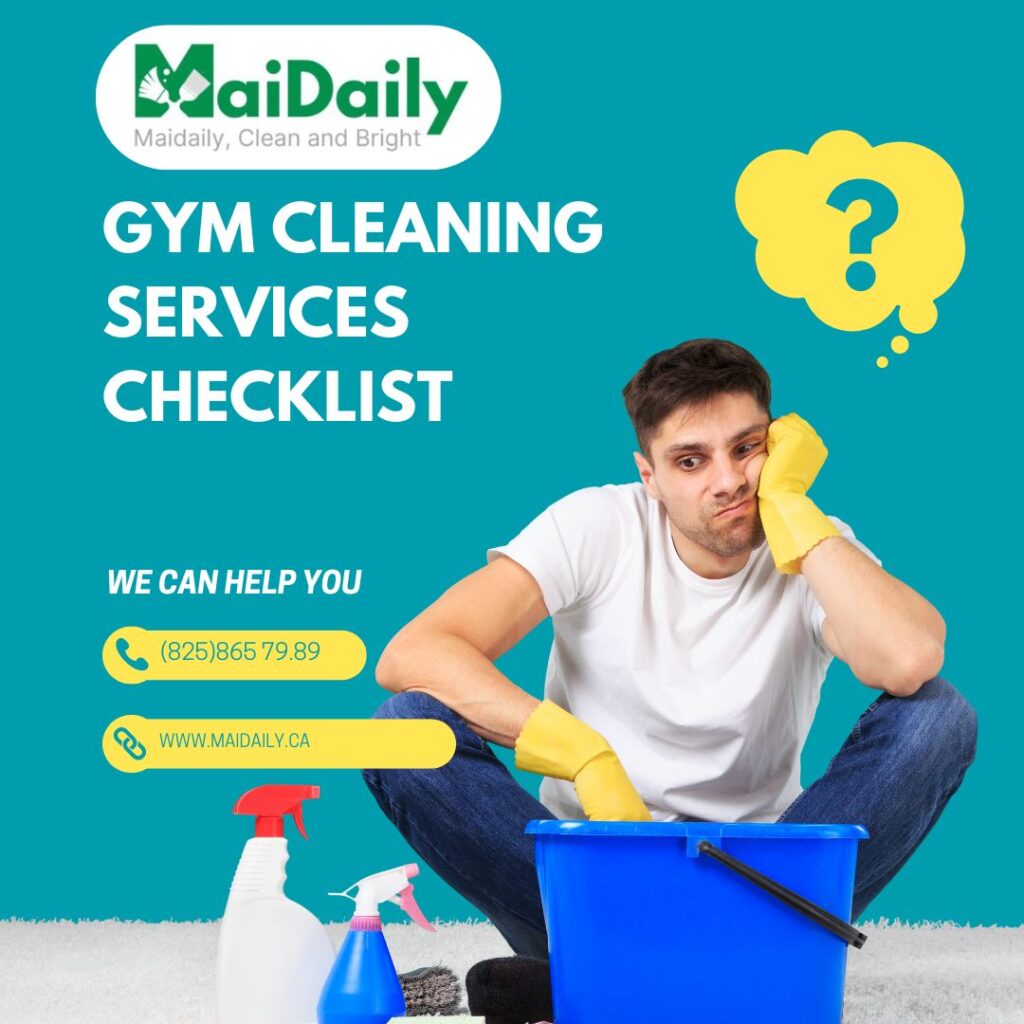 Gym Cleaning Services Checklist